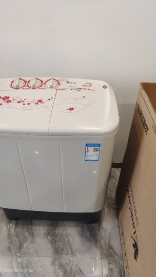 小天鹅（LittleSwan）双缸双桶洗衣机半自动  强力电机  三年包修  8公斤 TP80-DS905 晒单图