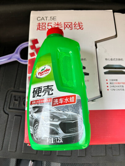 龟牌（Turtle Wax）硬壳高泡洗车水蜡汽车清洁剂去污上光洗车液 1.25L G-4008R1 晒单图
