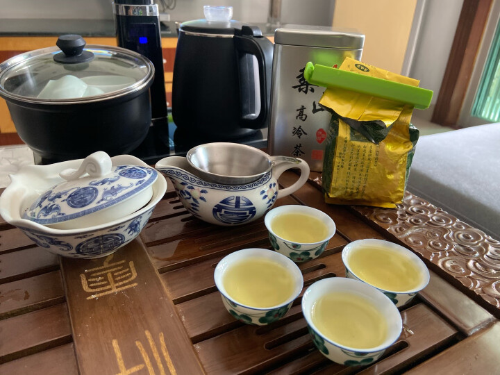 喜味香台湾高山茶梨山高冷茶冻顶乌龙茶清香花香回甘可冷泡阿里山杉林溪 梨山高山茶 150g * 1罐 晒单图