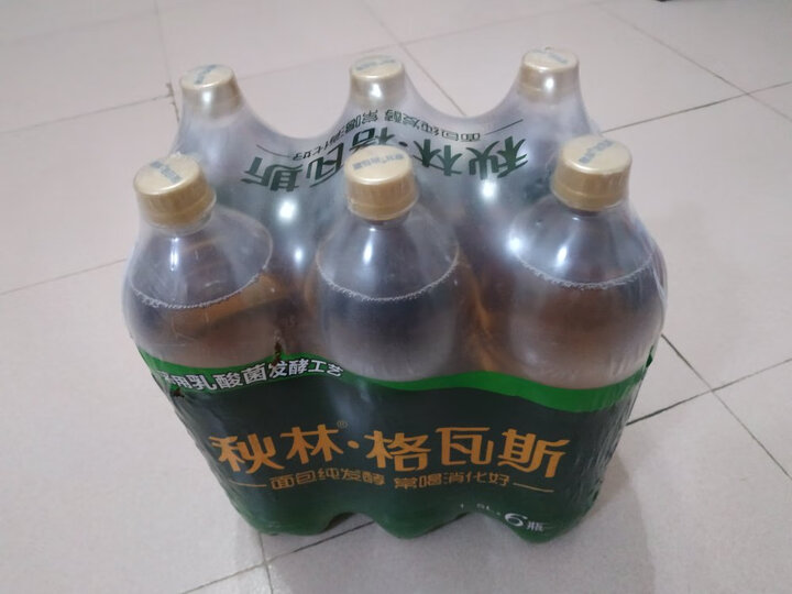 秋林 格瓦斯 俄罗斯风味 面包发酵饮料 1.5L*6瓶 整箱装 晒单图