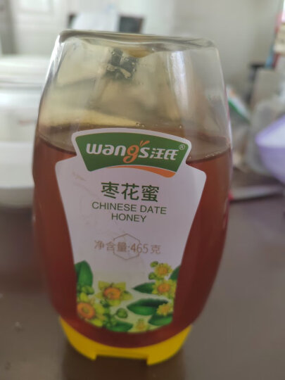 汪氏 枣花蜂蜜465g*1 饮料冲调品 枣香醇厚 晒单图