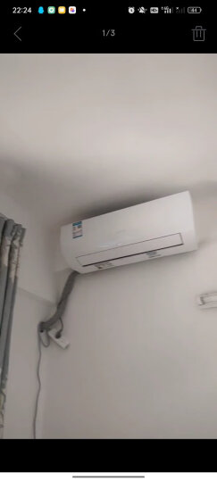 海信空调 大1匹空调 速冷热 新能效 变频 空调挂机 高温烘干 自清洁 急速冷暖 壁挂式空调 卧室 大1匹 三级能效 2625A3 晒单图