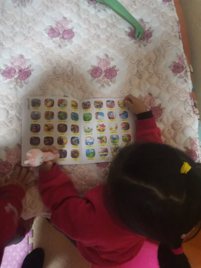 纽曼点读笔18A粉8G婴幼儿早教故事机中文点读机英语学习机宝宝图形认知益智玩具礼物0-3-6-7岁51本书有声图书 晒单图