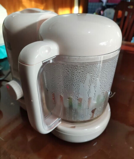小白熊 宝宝咬咬果蔬乐 安抚咬咬袋 婴儿辅食器 硅胶牙胶 磨牙棒 绿色 09091 晒单图