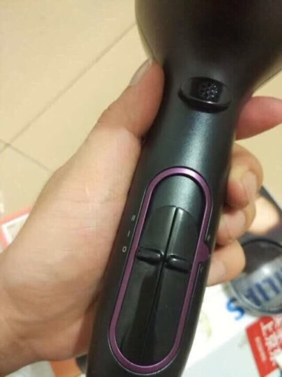 飞利浦(PHILIPS)电吹风机 恒温护发负离子 2200瓦强劲风力HP8237荣耀红高颜值吹风筒 晒单图