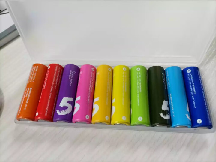 ZMI7号彩虹电池碱性10粒装适用于血压计/遥控器/鼠标/儿童玩具/智能门锁耳温枪血氧仪 晒单图