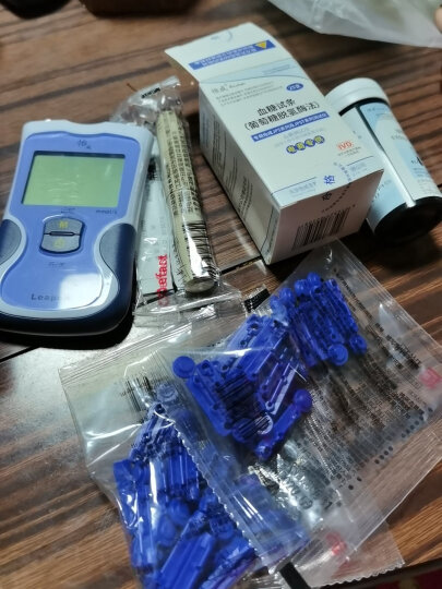 怡成JPS-7血糖仪血糖仪套装 语音 会说话的血糖仪 血糖仪单机5DM-2型 晒单图