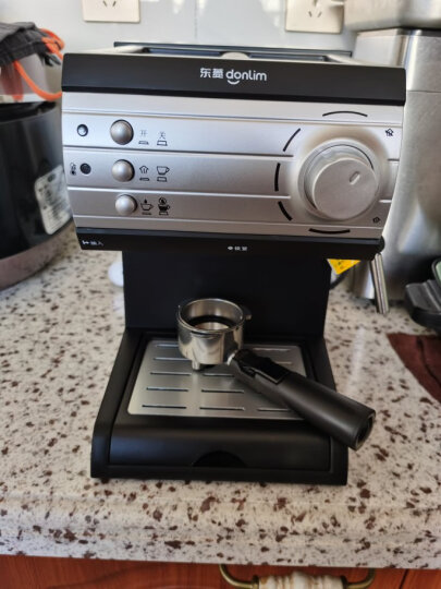 东菱（Donlim）  咖啡机家用 意式半自动 20bar意式浓缩 蒸汽打奶泡 咖啡机DL-KF6001 晒单图