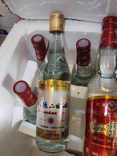 红荔牌顺德二曲酒 52度500ml瓶装 52度 500mL 6瓶 （整箱） 晒单图