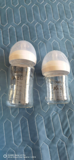 新安怡（AVENT）飞利浦新安怡 玻璃奶瓶 奶瓶套装 125ml+240ml SCF679/53 晒单图