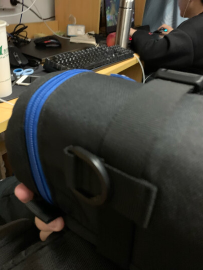 JJC 镜头收纳包 镜头筒腰带包保护套加厚防水摄影袋 适用于佳能尼康索尼富士适马永诺腾龙长焦相机配件 DLP-4II 内尺寸：10cm*16.5cm 晒单图