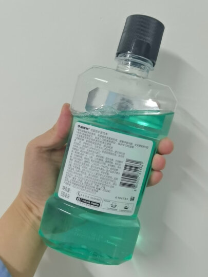 李施德林 (Listerine) 漱口水 齿龈防护清新口气牙龈护理固牙护牙周500mL 晒单图