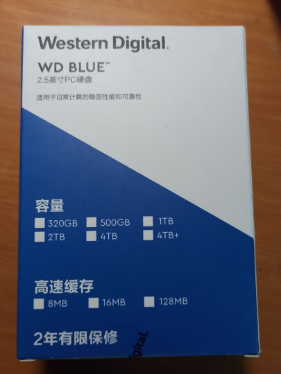 西部数据(WD)蓝盘 500G SATA6Gb/s 5400转16M 笔记本硬盘(WD5000LPCX) 晒单图