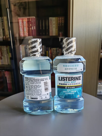 李施德林(Listerine) 漱口水 绿茶精华防蛀防护清新口气  500ml 晒单图