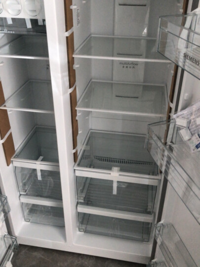 西门子(SIEMENS) 610升变频风冷无霜对开门双开门家用冰箱 超大容量  银色 以旧换新 (KA92NV60TI) 晒单图