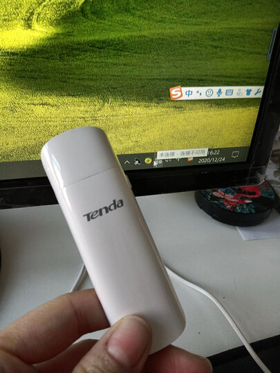 腾达(Tenda)U12 1300M USB无线网卡 5G双频千兆 笔记本台式机随身WiFi接收器 强穿墙 USB3.0接口 晒单图