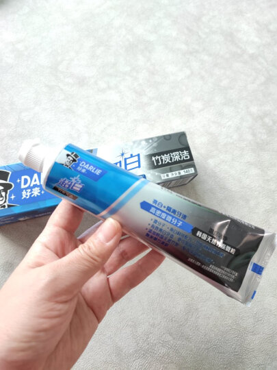 DARLIE好来(原黑人)超白牙膏40g+螺旋深洁牙刷 旅行便携套装 晒单图