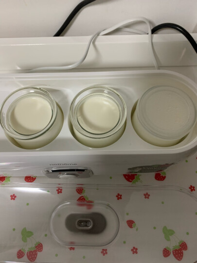 北欧欧慕（nathome）酸奶机家用全自动自制老酸奶机泡菜机米酒机发酵菌 玻璃内胆4分杯 NSN601 晒单图