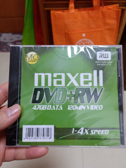 麦克赛尔(maxell) 光盘 光盘空白 dvd刻录光盘  dvd光盘 光碟 dvd碟片 16速4.7G台产 桶装10片 晒单图