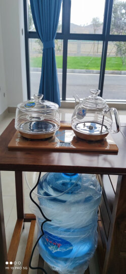 金灶（KAMJOVE） 茶具全自动上水电热水壶玻璃烧水器涌泉式底部自动上水电茶壶智能恒温烧水壶 H8（37*23cm）一键全自动 0.8L 晒单图
