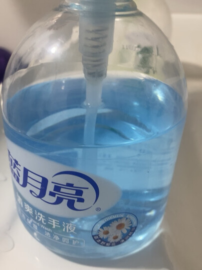 蓝月亮洗手液:芦荟抑菌500g瓶+野菊花500g瓶  去油去腥 厨卫两用 晒单图