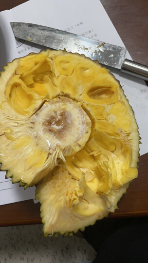 益优果 海南三亚新鲜水果 菠萝蜜黄肉1个整个果 晒单图