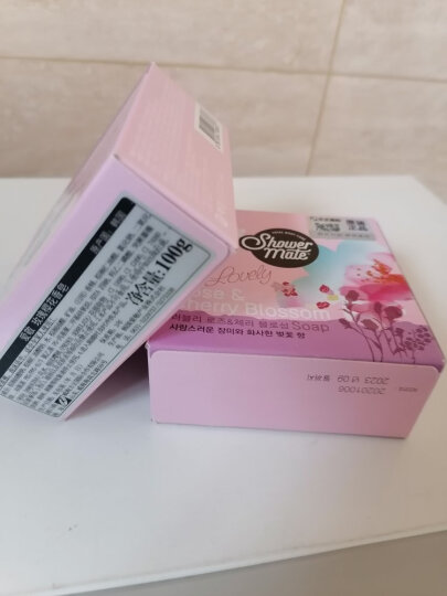 爱敬KCS玫瑰樱花皂 香水洁面沐浴皂100g 韩国进口(香氛皂温和清洁) 晒单图