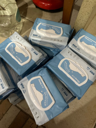 舒洁（Kleenex）羊驼湿厕纸囤货装40片40包（1600片）洁厕湿纸巾私处 擦去细菌  晒单图