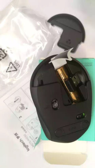 罗技（Logitech）M275鼠标 无线鼠标 办公鼠标 右手鼠标 黑色 带无线2.4G接收器 晒单图