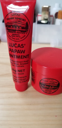 lucas' papaw remedies澳大利亚 木瓜膏(lucas)番木瓜膏滋润保湿万用膏清爽补水 25g 晒单图