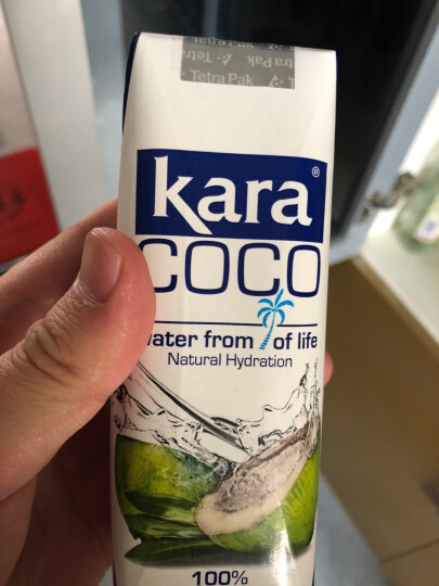 印尼进口 佳乐（kara）椰子水 330ml 青椰子汁 椰汁饮料 晒单图