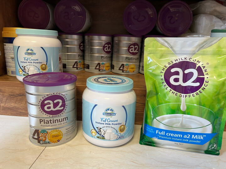 A2奶粉 白金版 儿童配方奶粉 含天然A2蛋白 4段(3-6岁) 900g 晒单图