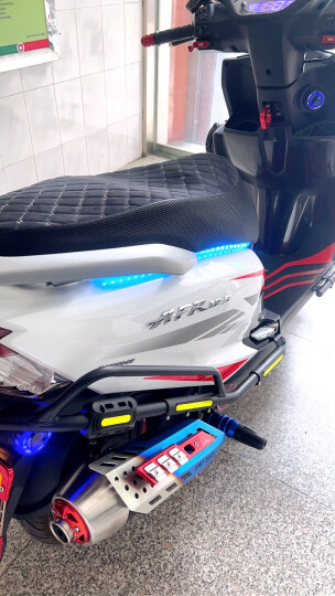 摩特（MOTUL）SCOOTER POWER 4T 全合成机油摩托车润滑油踏板专用 5W-40 SN级 1L 养车保养 晒单图