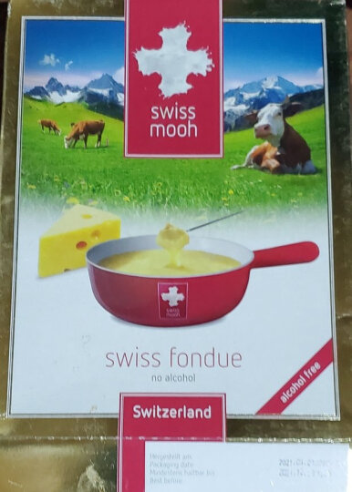 瑞慕(swissmooh) 瑞士原装进口 无酒精火锅奶酪 芝士欧洲传统 西餐食品400g 晒单图