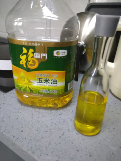 福临门 食用油 非转基因 压榨一级 黄金产地玉米胚芽油1.8L 中粮出品 晒单图