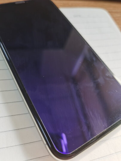 依斯卡【三倍增强】苹果iphonex/xs/11 pro手机膜 钢化膜 抗蓝光  手机通用高清透明保护贴膜 JM195 晒单图