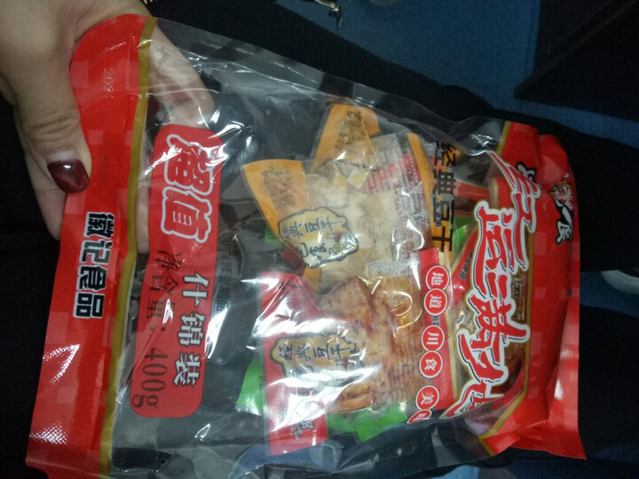 好巴食 豆腐干 休闲零食 豆干素食 独立小包装多口味混装实惠包400g 晒单图