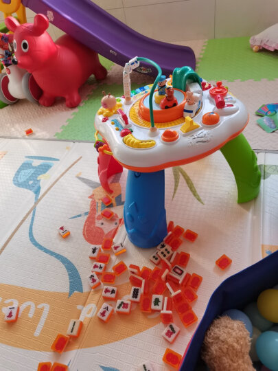 谷雨游戏桌多功能学习桌婴儿玩具0-1岁宝宝早教儿童玩具男孩女孩2岁3 晒单图