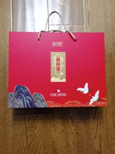 北大荒 东北黑蜂 椴树蜜1140g 纯蜂蜜礼盒红色装 （节日礼品  礼物 公司福利 团购 送父母长辈 ） 晒单图