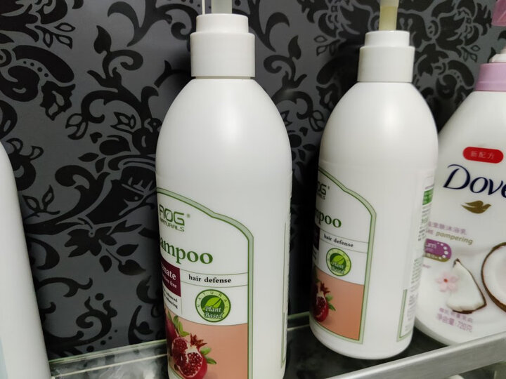 天然之扉(AOG Naturals)野生姜丰盈洗发露532ml(强韧发根 平衡控油 无硅油洗发水) 晒单图