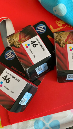 惠普（HP）46原装彩色墨盒 适用hp deskjet 2020hc/2520hc/2529/2029/4729打印机 晒单图