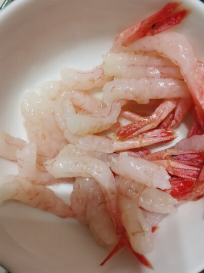 鲜有汇聚 新鲜北极甜虾 S规格5-7厘米刺身北极甜虾50尾 晒单图