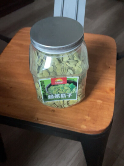 加州原野 绿茶瓜子 650g罐装 南瓜子 坚果炒货 休闲零食 晒单图