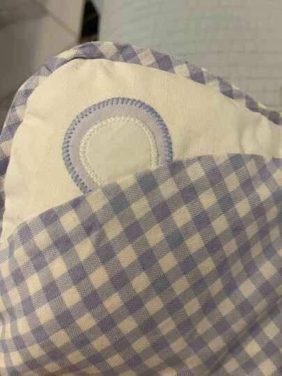 良良（liangliang）婴儿枕头0-1-3岁定型枕新生儿护型儿童学生枕头抑菌防螨专利枕 0-3岁·单车（升级抗菌棉枕套） 晒单图