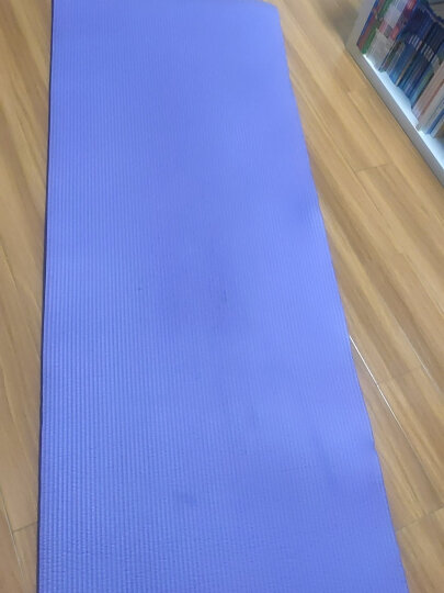 奥义瑜伽垫 加厚15mm舒适防硌健身垫 高密度防滑加长男女运动垫子 深紫（含绑带网包） 晒单图