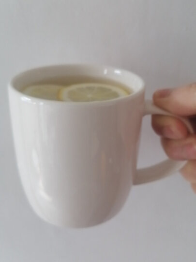 布丁瓷艺 简约陶瓷水杯马克杯大容量杯子创意咖啡杯牛奶麦片杯可定制 16号哑光 晒单图