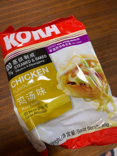 KOKA 可口方便面 非油炸鸡汤味 快熟拉面泡面 85g*4 新加坡进口 晒单图