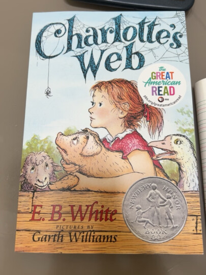 Charlotte's Web夏洛特的网/夏洛的网英文原版小说 E.B White怀特章节 送音频 晒单图