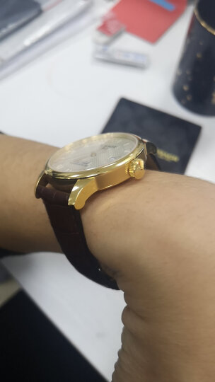 天梭（TISSOT）瑞士手表 力洛克系列腕表 皮带机械男表T006.407.36.263.00 晒单图