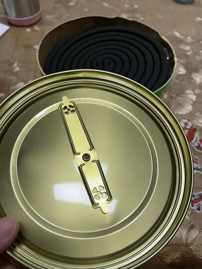 榄菊 儿宝健加大盘无烟型蚊香40单圈+蚊香座 儿童蚊香桶驱蚊盘香 晒单图